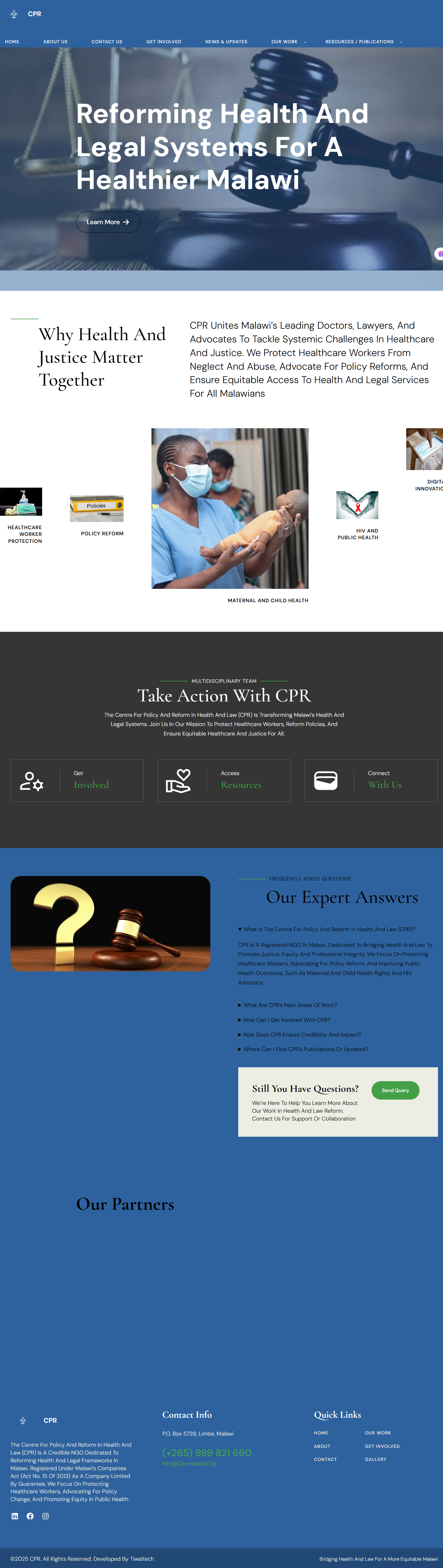 CPR Website